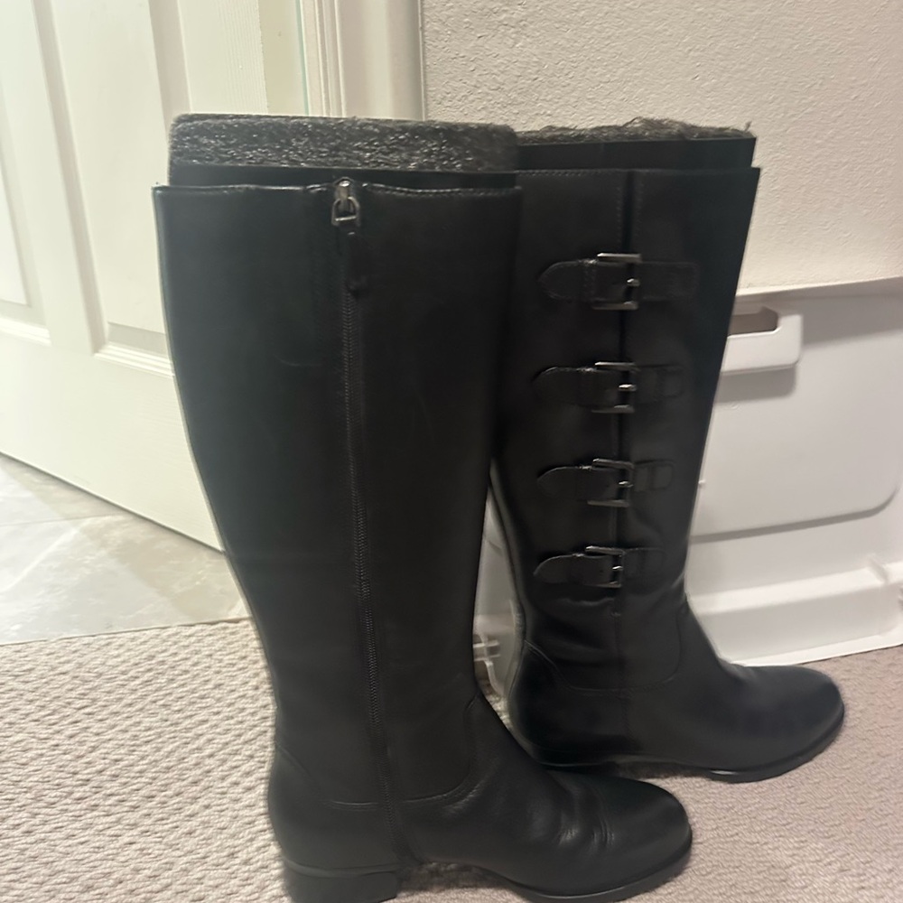 Echo Black Over the Knee Boots